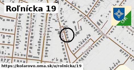 Roľnícka 19, Kolárovo