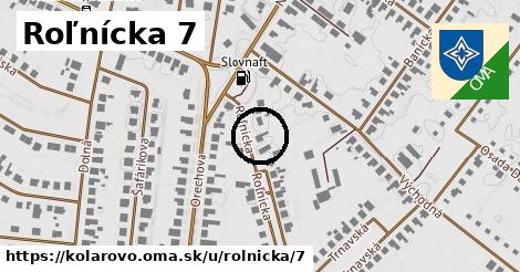 Roľnícka 7, Kolárovo