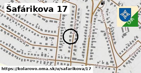 Šafárikova 17, Kolárovo