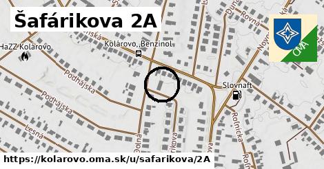 Šafárikova 2A, Kolárovo