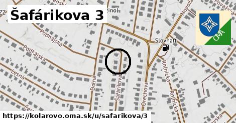 Šafárikova 3, Kolárovo