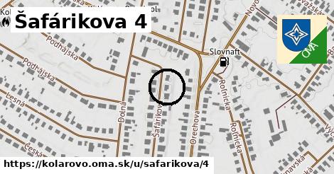 Šafárikova 4, Kolárovo