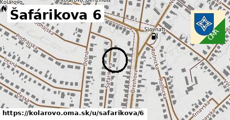 Šafárikova 6, Kolárovo