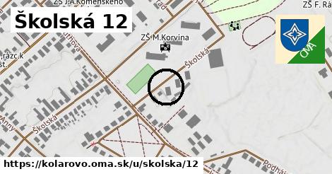 Školská 12, Kolárovo