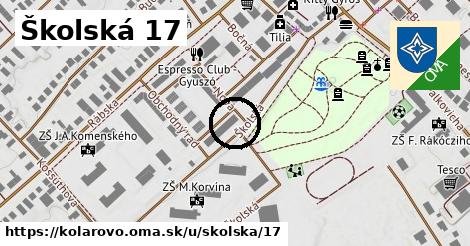 Školská 17, Kolárovo