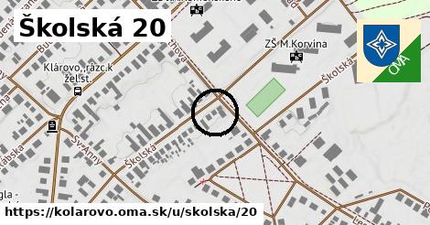 Školská 20, Kolárovo