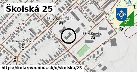 Školská 25, Kolárovo