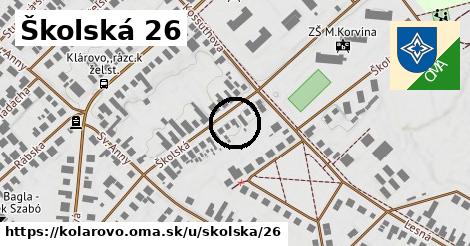 Školská 26, Kolárovo