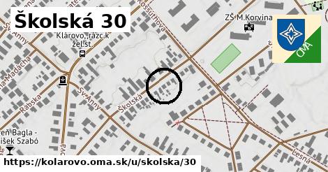 Školská 30, Kolárovo