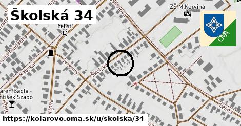 Školská 34, Kolárovo