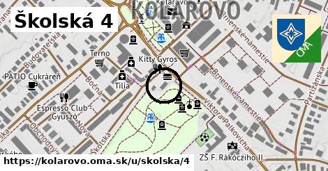 Školská 4, Kolárovo