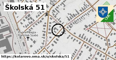 Školská 51, Kolárovo