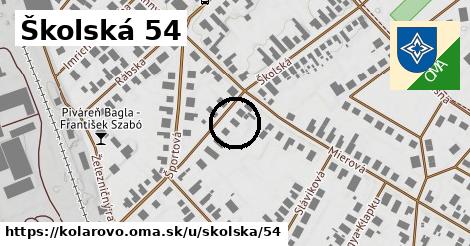 Školská 54, Kolárovo