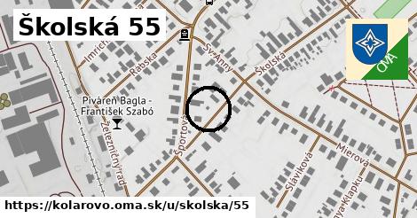 Školská 55, Kolárovo