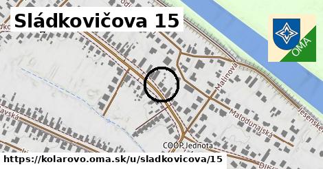 Sládkovičova 15, Kolárovo