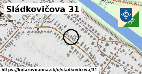 Sládkovičova 31, Kolárovo