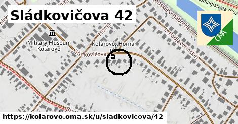 Sládkovičova 42, Kolárovo