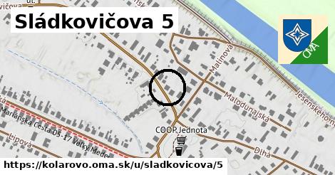 Sládkovičova 5, Kolárovo