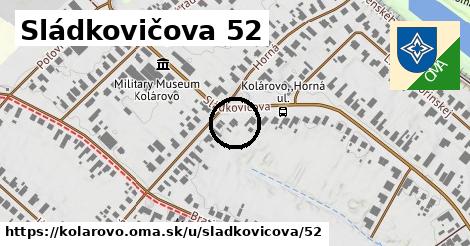 Sládkovičova 52, Kolárovo