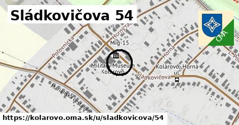 Sládkovičova 54, Kolárovo