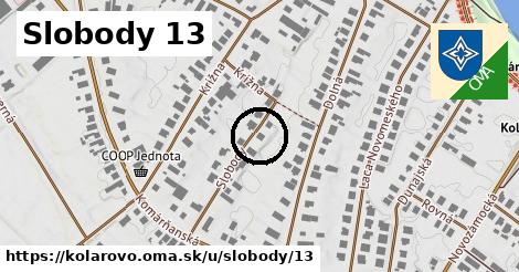 Slobody 13, Kolárovo