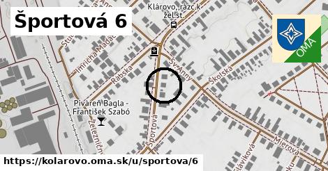 Športová 6, Kolárovo