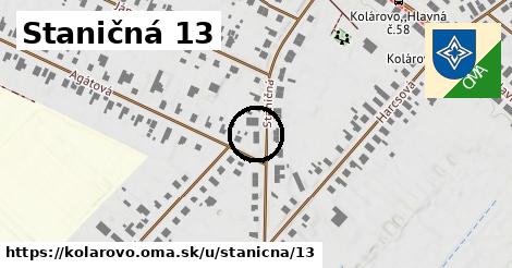 Staničná 13, Kolárovo