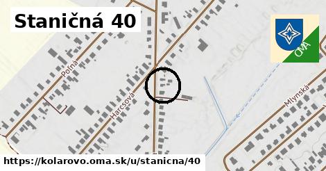 Staničná 40, Kolárovo