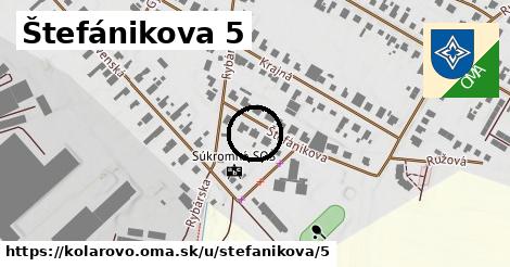 Štefánikova 5, Kolárovo