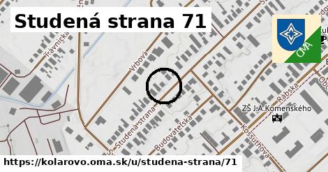 Studená strana 71, Kolárovo