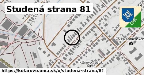 Studená strana 81, Kolárovo