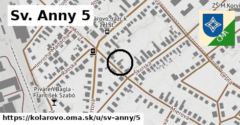 Sv. Anny 5, Kolárovo