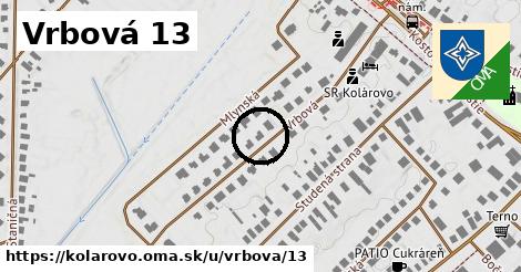 Vrbová 13, Kolárovo