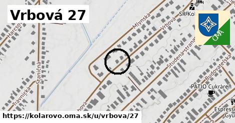 Vrbová 27, Kolárovo