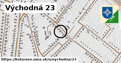 Východná 23, Kolárovo