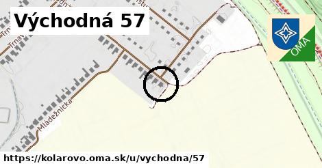 Východná 57, Kolárovo