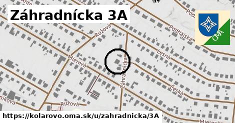 Záhradnícka 3A, Kolárovo