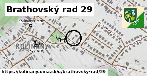 Brathovský rad 29, Kolíňany