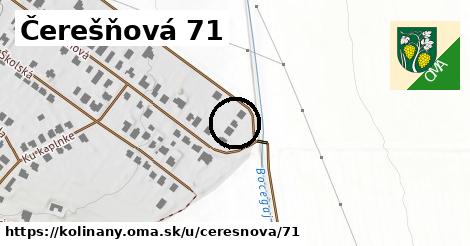 Čerešňová 71, Kolíňany