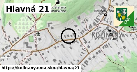 Hlavná 21, Kolíňany