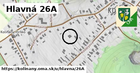 Hlavná 26A, Kolíňany