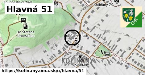 Hlavná 51, Kolíňany