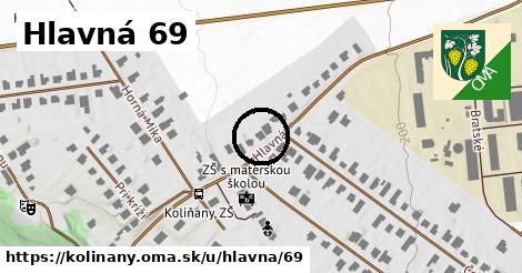 Hlavná 69, Kolíňany