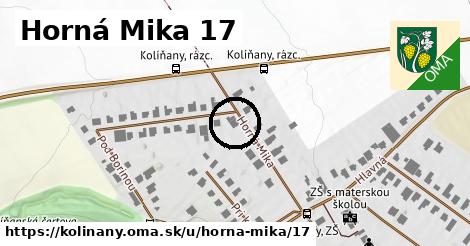 Horná Mika 17, Kolíňany