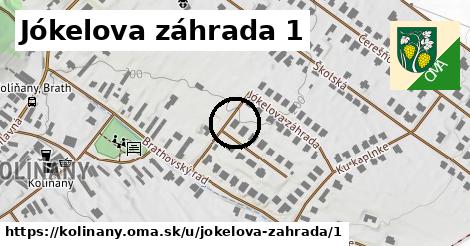 Jókelova záhrada 1, Kolíňany