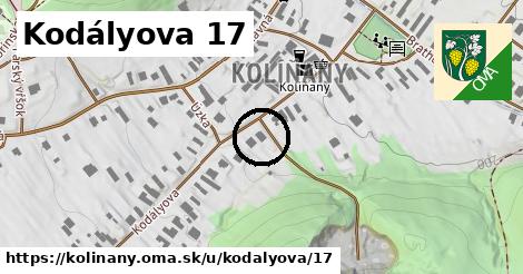 Kodályova 17, Kolíňany