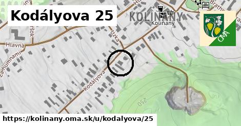 Kodályova 25, Kolíňany