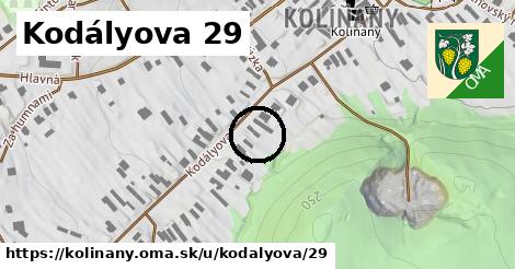 Kodályova 29, Kolíňany