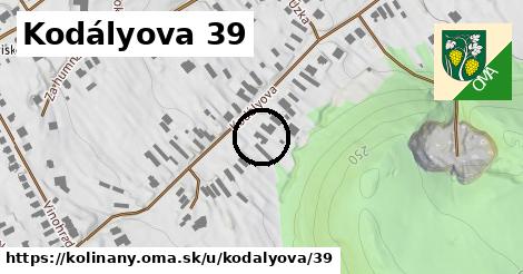 Kodályova 39, Kolíňany