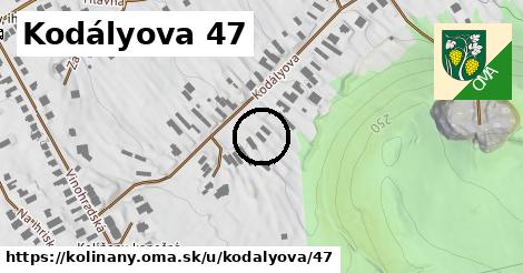 Kodályova 47, Kolíňany